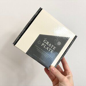 NEW Grate Plate 3 Piece Set in Green including Peeler & Brush